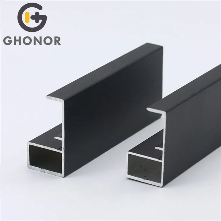 aluminium frame kitchen cabinet