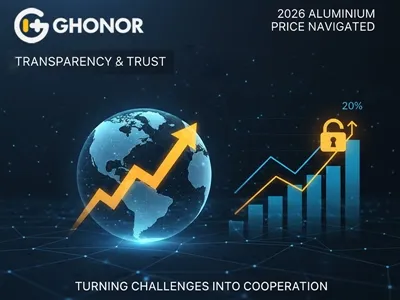 Ghonor は徹底的な透明性と信頼で 2026 年のアルミニウム価格高騰を乗り切る